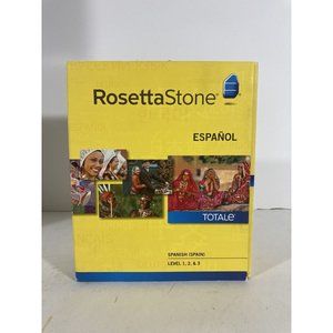 Rosetta Stone Espanol (Spain) Level 1,2&3 With Headset Good Condition